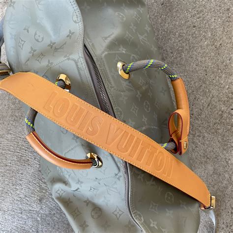 monogram titanium louis vuitton replica keepall 50